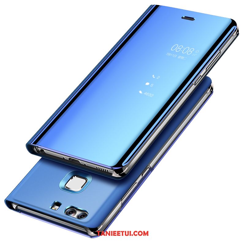 Etui Huawei P9 Niebieski Kreatywne All Inclusive, Pokrowce Huawei P9 Pu Ochraniacz Telefon Komórkowy