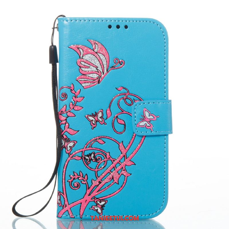 Etui Lg K11 Kolor Niebieski Ochraniacz, Obudowa Lg K11 Drukowanie Telefon Komórkowy Kwiaty Motyla