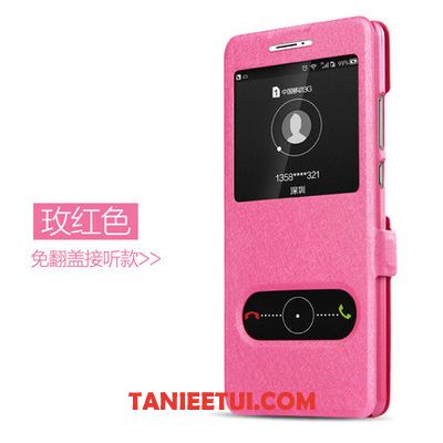 Etui Moto Z2 Play Skórzany Futerał Różowe Telefon Komórkowy, Pokrowce Moto Z2 Play Ochraniacz