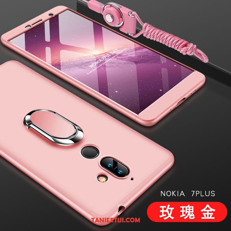 Etui Nokia 7 Plus Telefon Komórkowy Różowe All Inclusive, Obudowa Nokia 7 Plus Trudno Ochraniacz