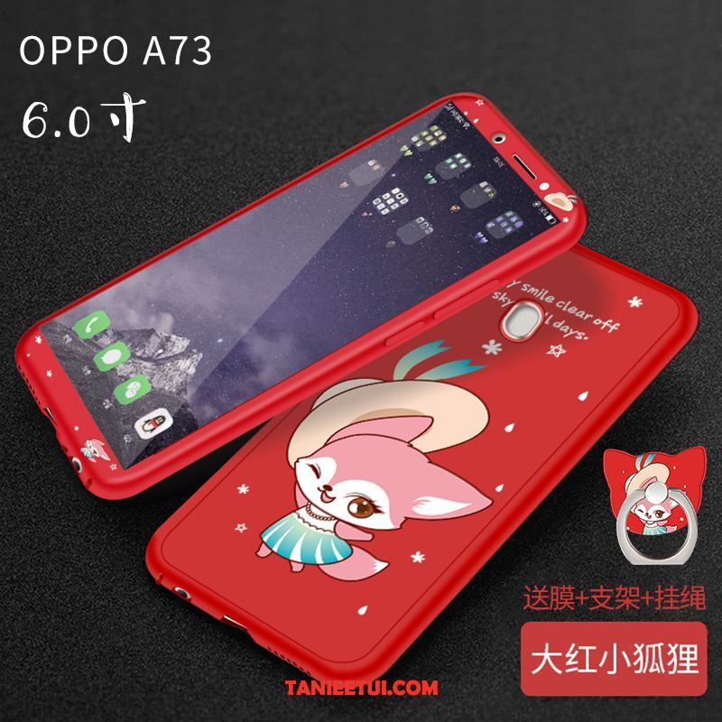 Etui Oppo A73 All Inclusive Piękny Anti-fall, Pokrowce Oppo A73 Telefon Komórkowy Tendencja Czerwony