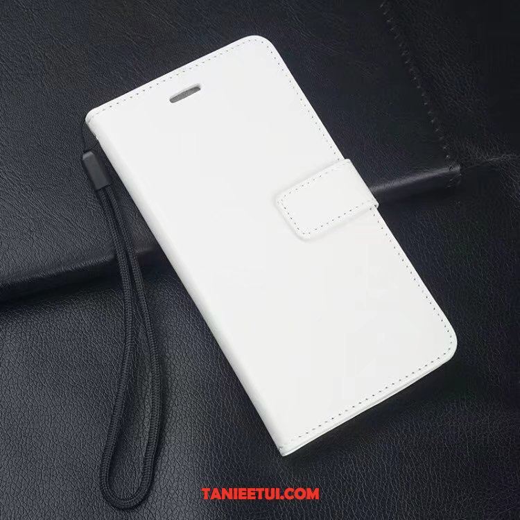 Etui Oppo F5 Ciemno Miękki Biały, Obudowa Oppo F5 Telefon Komórkowy Skórzany Futerał