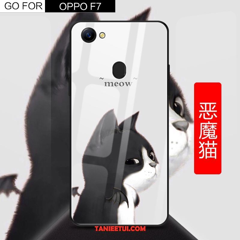 Etui Oppo F7 Biały Piękny Telefon Komórkowy, Pokrowce Oppo F7 Silikonowe Kreskówka All Inclusive