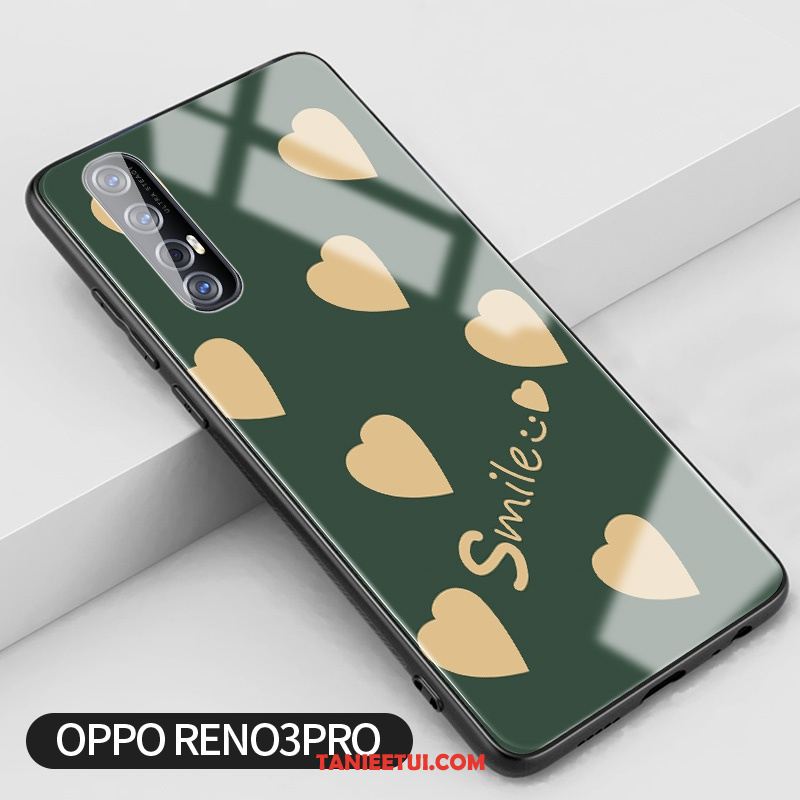 Etui Oppo Reno 3 Pro Zakochani Telefon Komórkowy Proste, Pokrowce Oppo Reno 3 Pro Kreatywne Miłość Lustro