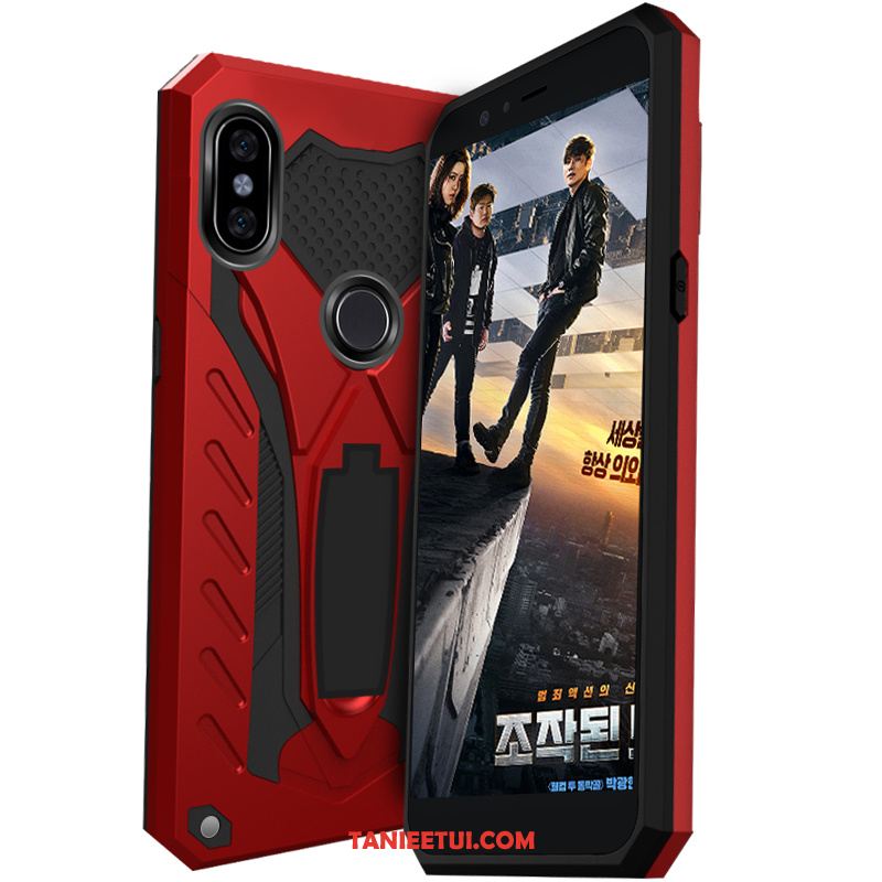 Etui Redmi Note 6 Pro Trudno Telefon Komórkowy Pu, Futerał Redmi Note 6 Pro Silikonowe Wysoki Ochraniacz Beige