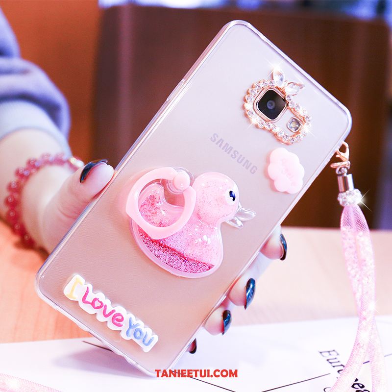 Etui Samsung Galaxy A5 2016 Telefon Komórkowy Wiszące Ozdoby Tendencja, Pokrowce Samsung Galaxy A5 2016 Kreatywne Różowe Gwiazda