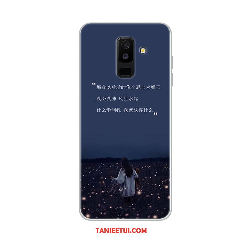 Etui Samsung Galaxy A6 Miękki Telefon Komórkowy Osobowość, Obudowa Samsung Galaxy A6 Gwiazda Niebieski Kreatywne
