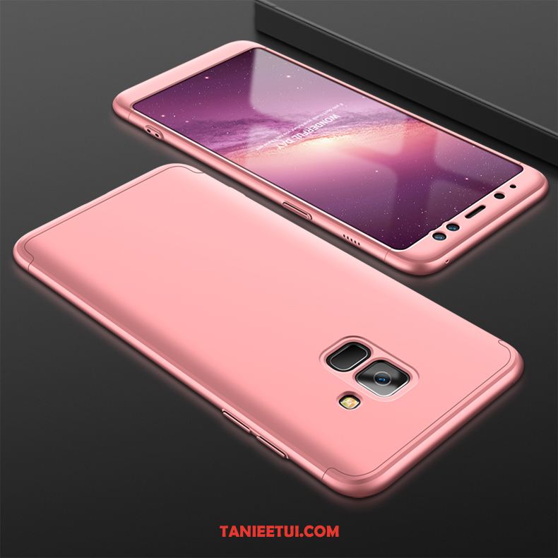 Etui Samsung Galaxy A8 2018 Telefon Komórkowy Ochraniacz Różowe, Futerał Samsung Galaxy A8 2018 All Inclusive Anti-fall Gwiazda