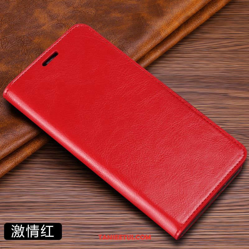 Etui Samsung Galaxy Note 10+ All Inclusive Gwiazda Biznes, Futerał Samsung Galaxy Note 10+ Telefon Komórkowy Czerwony Sztuczna Skóra