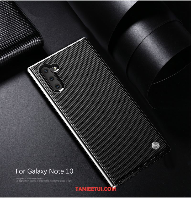 Etui Samsung Galaxy Note 10 Miękki Proste Super, Obudowa Samsung Galaxy Note 10 Modna Marka Silikonowe Anti-fall