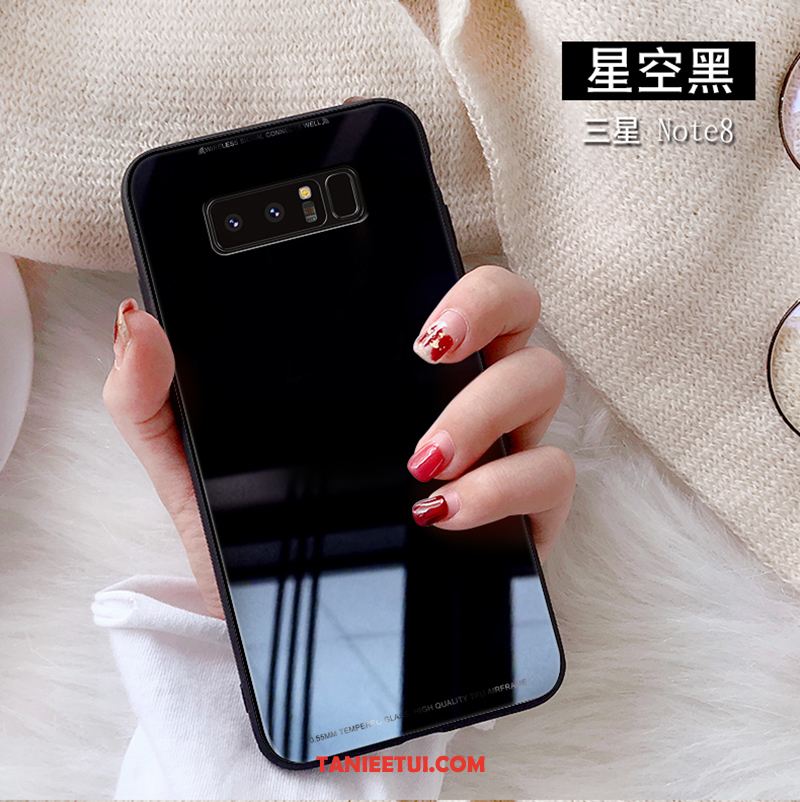Etui Samsung Galaxy Note 8 Gwiazda Tendencja Ochraniacz, Obudowa Samsung Galaxy Note 8 Telefon Komórkowy Luksusowy Czarny