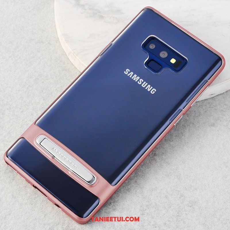 Etui Samsung Galaxy Note 9 Różowe Złoto Silikonowe Granica, Obudowa Samsung Galaxy Note 9 Przezroczysty Gwiazda Ochraniacz