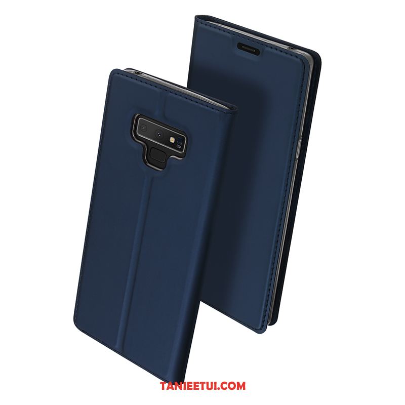 Etui Samsung Galaxy Note 9 Skórzany Futerał Klapa Silikonowe, Obudowa Samsung Galaxy Note 9 Miękki All Inclusive Telefon Komórkowy