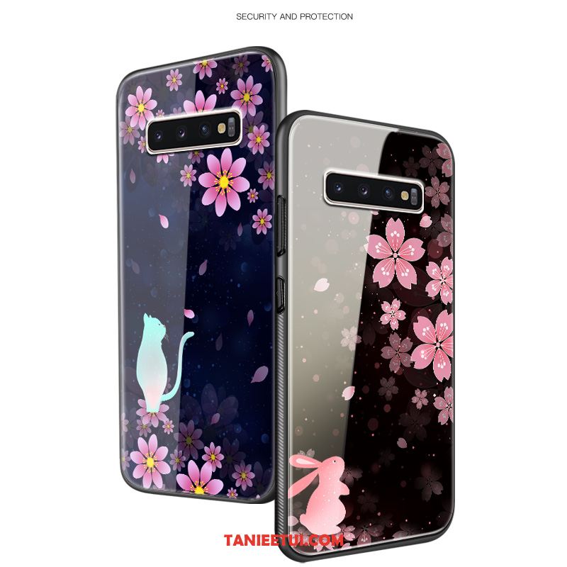 Etui Samsung Galaxy S10 Kreatywne Anti-fall Trudno, Pokrowce Samsung Galaxy S10 All Inclusive Telefon Komórkowy Szkło