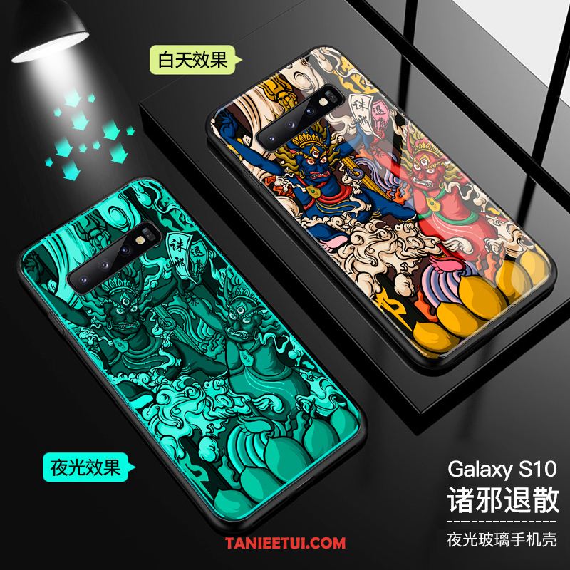 Etui Samsung Galaxy S10 Szkło Telefon Komórkowy Modna Marka, Pokrowce Samsung Galaxy S10 All Inclusive Gwiazda Tendencja