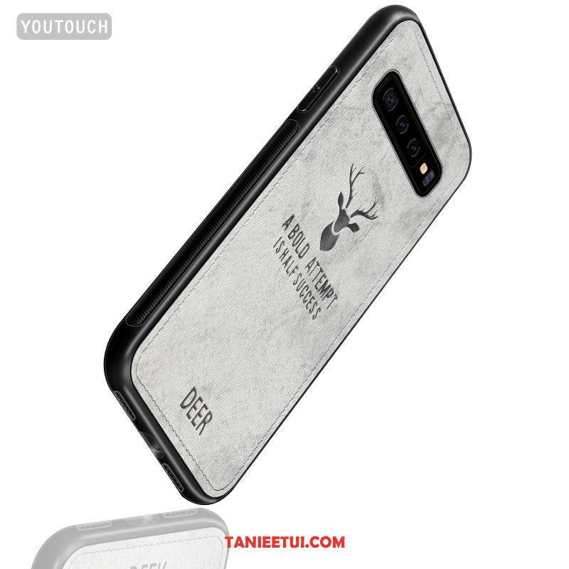 Etui Samsung Galaxy S10+ Telefon Komórkowy Szary Anti-fall, Futerał Samsung Galaxy S10+ Gwiazda Płótno