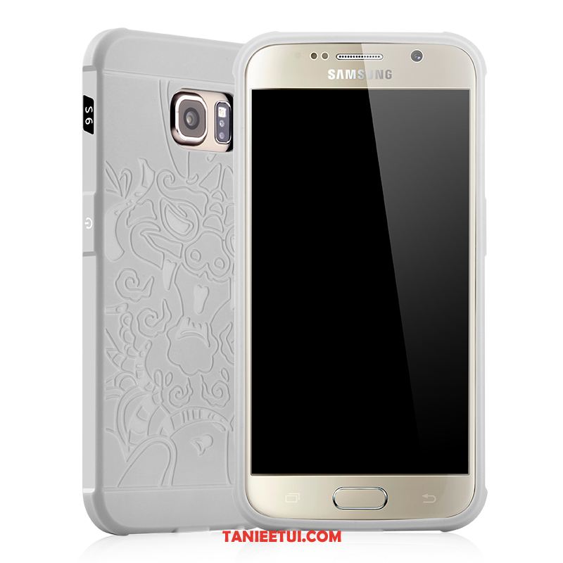Etui Samsung Galaxy S6 Szary Tendencja Silikonowe, Futerał Samsung Galaxy S6 Osobowość Gwiazda Telefon Komórkowy