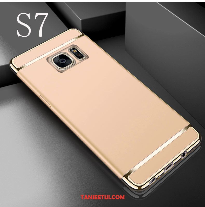 Etui Samsung Galaxy S7 Anti-fall Trudno Telefon Komórkowy, Futerał Samsung Galaxy S7 Złoto Gwiazda