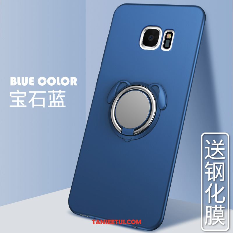 Etui Samsung Galaxy S7 Niebieski Tendencja Gwiazda, Obudowa Samsung Galaxy S7 Anti-fall Ring Silikonowe
