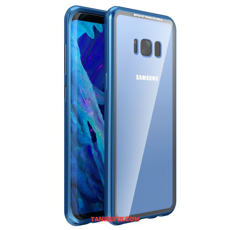 Etui Samsung Galaxy S8 Metal Osobowość Ochraniacz, Futerał Samsung Galaxy S8 Granica Tylna Pokrywa Magnetyzm