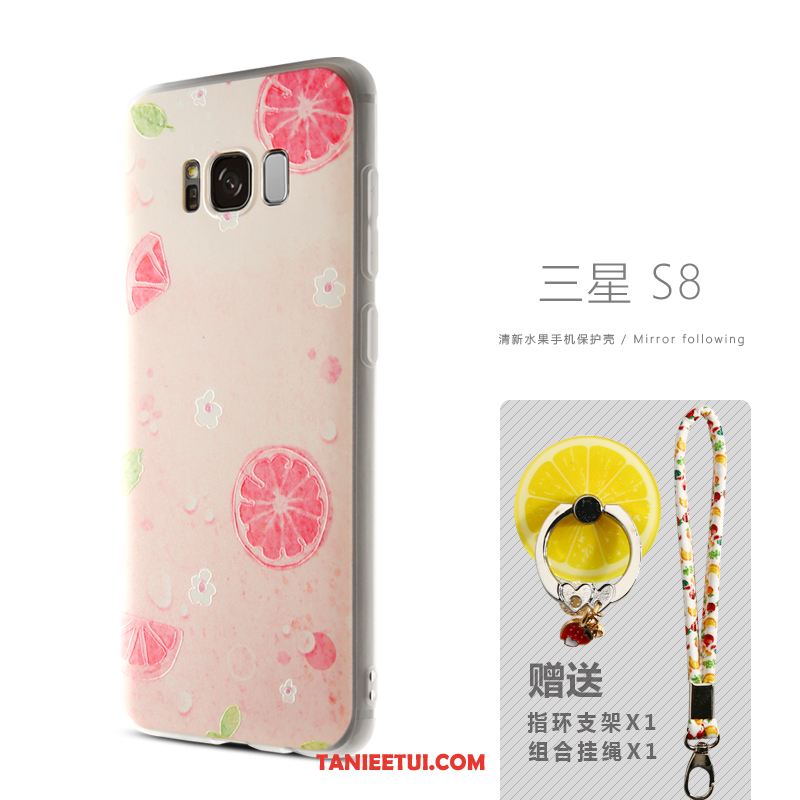 Etui Samsung Galaxy S8 Miękki Anti-fall Tendencja, Obudowa Samsung Galaxy S8 Gwiazda Ochraniacz Różowe