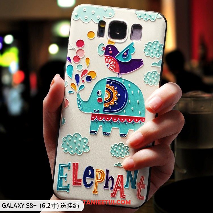 Etui Samsung Galaxy S8+ Telefon Komórkowy Silikonowe All Inclusive, Obudowa Samsung Galaxy S8+ Relief Gwiazda Ochraniacz