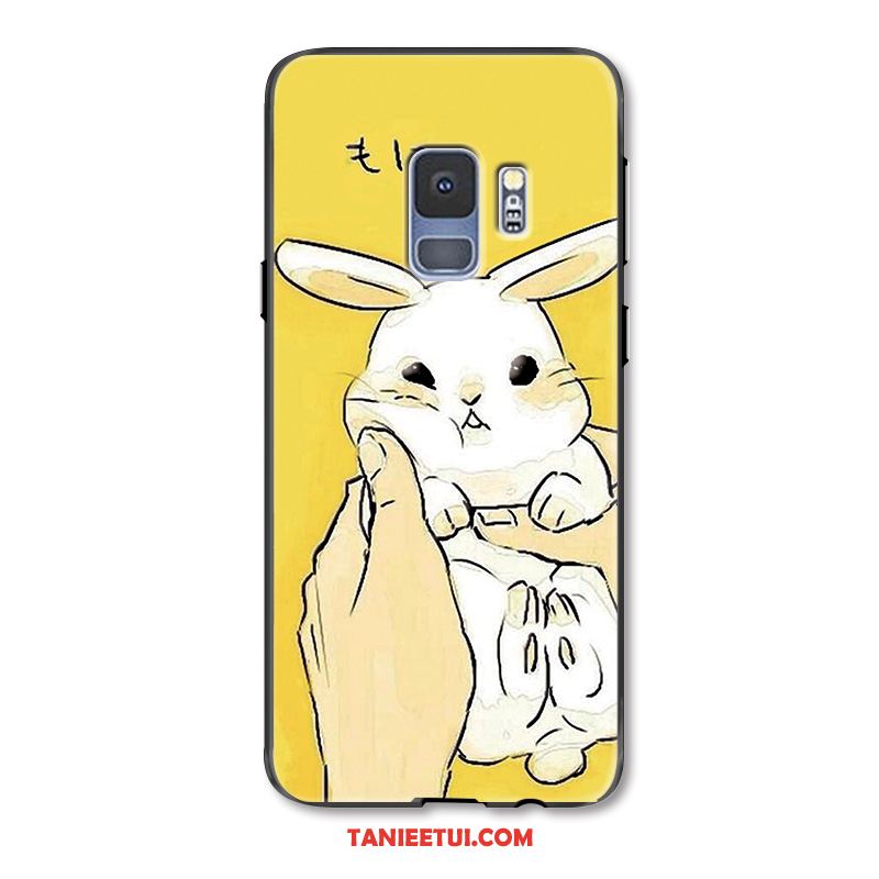 Etui Samsung Galaxy S9 Anti-fall Telefon Komórkowy Gwiazda, Futerał Samsung Galaxy S9 Piękny Bunny Żółty