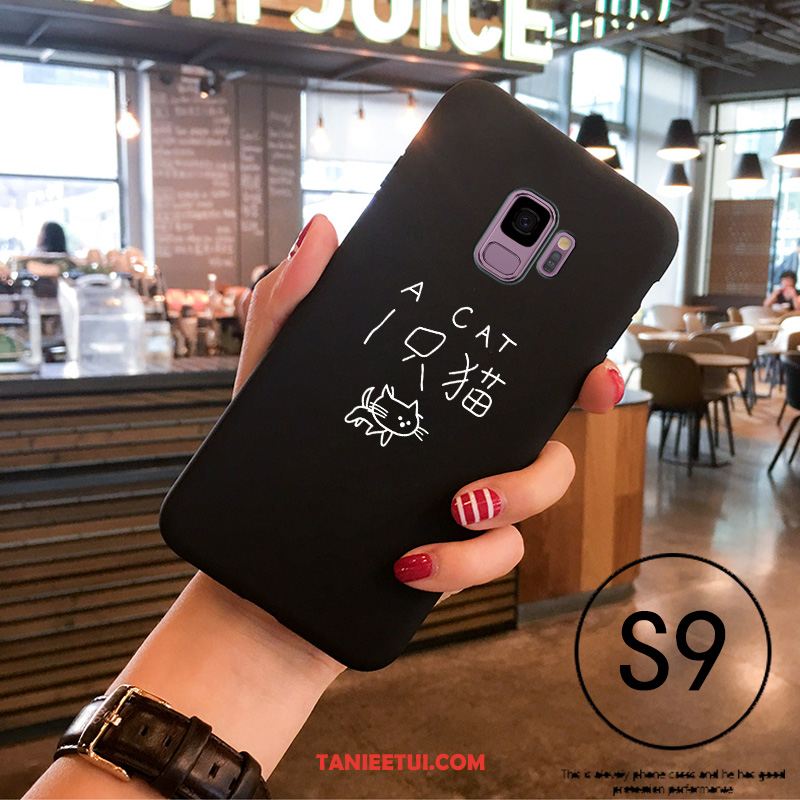 Etui Samsung Galaxy S9 Silikonowe Osobowość Miękki, Futerał Samsung Galaxy S9 Tendencja Czarny Kreatywne