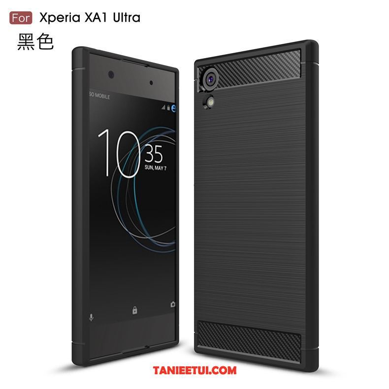 Etui Sony Xperia Xa1 Ultra Telefon Komórkowy Włókno Miękki, Obudowa Sony Xperia Xa1 Ultra All Inclusive Czarny