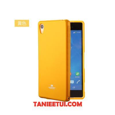 Etui Sony Xperia Xa1 Ultra Żółty Miękki Telefon Komórkowy, Pokrowce Sony Xperia Xa1 Ultra Ochraniacz Proszek
