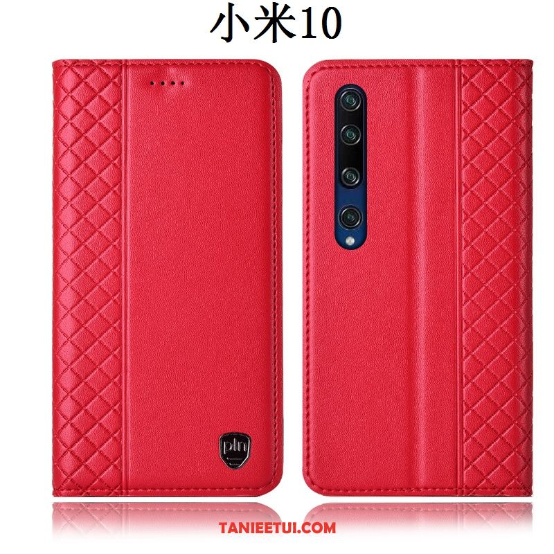 Etui Xiaomi Mi 10 Ochraniacz Mały Czerwony, Futerał Xiaomi Mi 10 Telefon Komórkowy Anti-fall All Inclusive Beige