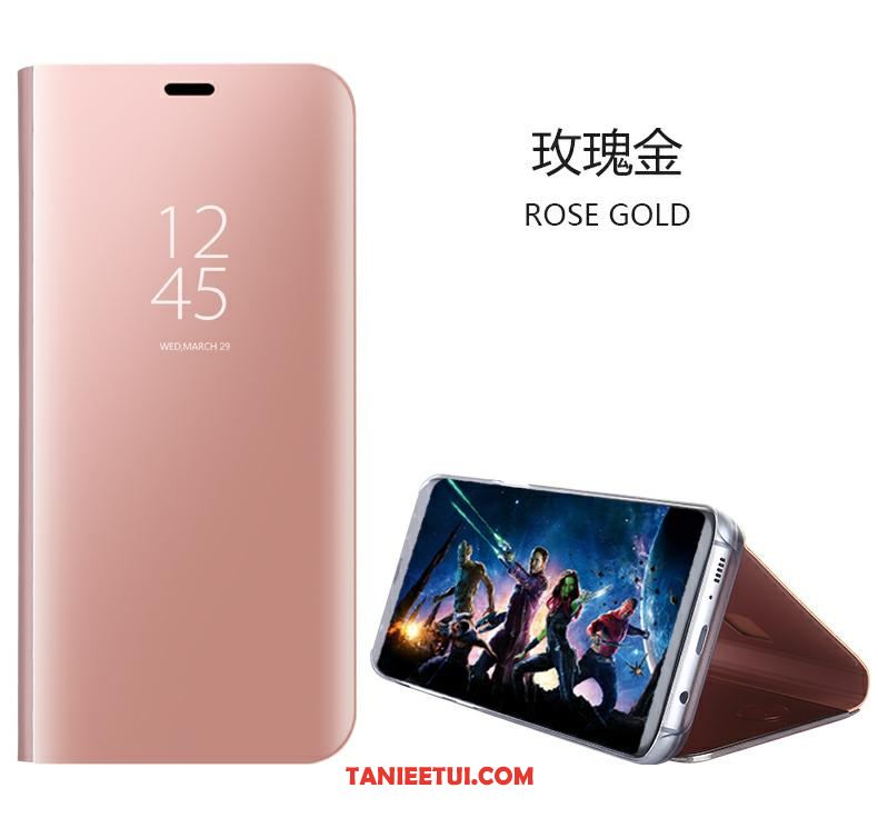 Etui Xiaomi Mi 8 Ochraniacz Telefon Komórkowy Lustro, Futerał Xiaomi Mi 8 Trójwymiarowy Różowe Mały Beige
