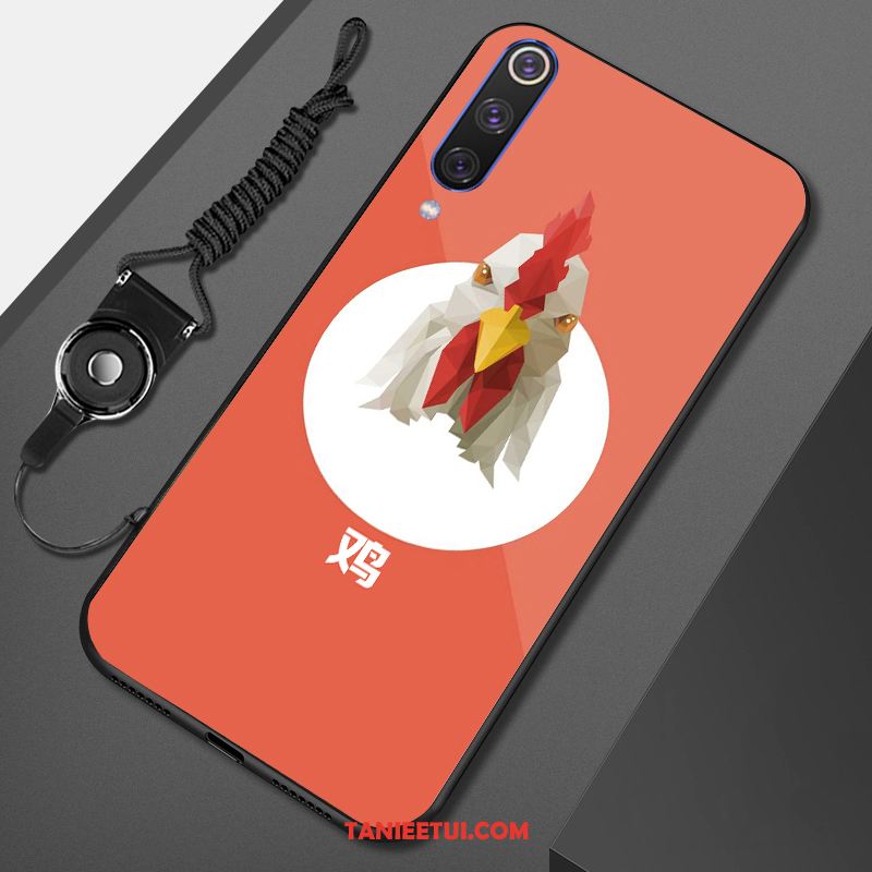 Etui Xiaomi Mi 9 Se Kreatywne Tendencja Pomarańczowy, Futerał Xiaomi Mi 9 Se All Inclusive Telefon Komórkowy Relief Beige
