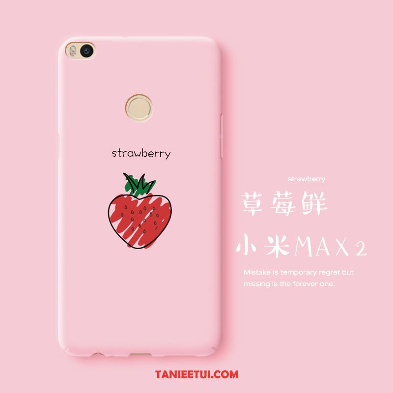 Etui Xiaomi Mi Max 2 Nubuku Różowe Anti-fall, Pokrowce Xiaomi Mi Max 2 Kreatywne Trudno Telefon Komórkowy Beige