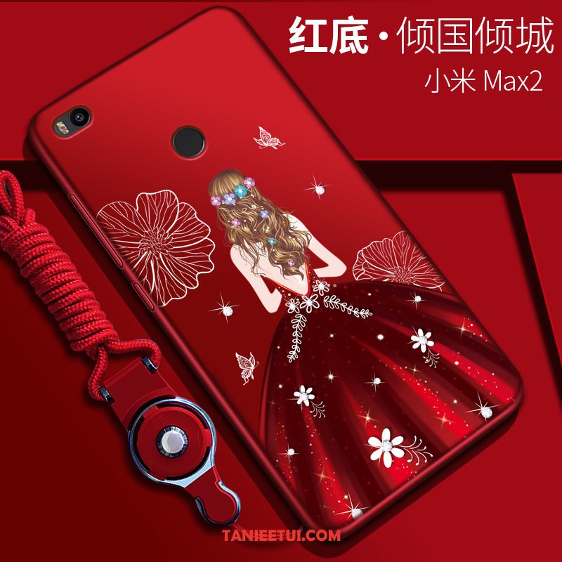 Etui Xiaomi Mi Max 2 Telefon Komórkowy Nubuku Nowy, Pokrowce Xiaomi Mi Max 2 Tendencja Miękki Mały Beige