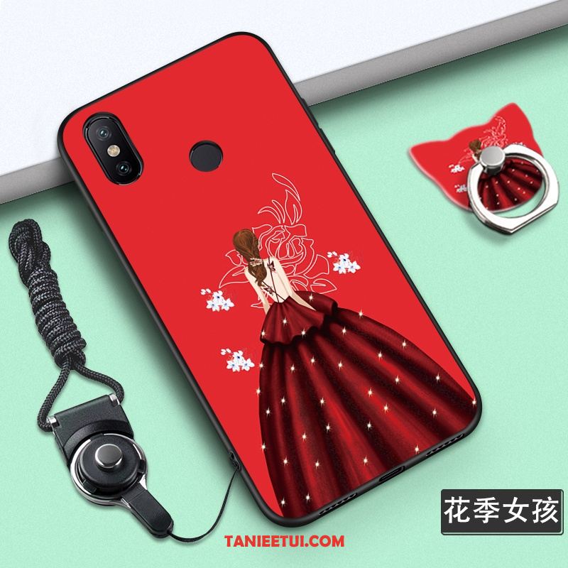 Etui Xiaomi Mi Max 3 Czerwony Telefon Komórkowy Duży, Pokrowce Xiaomi Mi Max 3 Ciemno Czarny Mały Beige