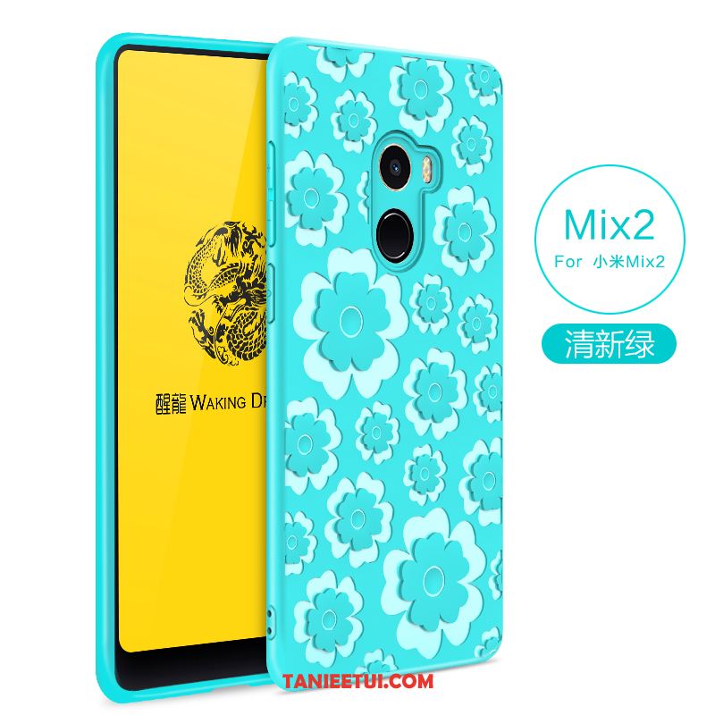 Etui Xiaomi Mi Mix 2 Miękki Osobowość Wzór, Pokrowce Xiaomi Mi Mix 2 Niebieski Anti-fall Telefon Komórkowy Beige