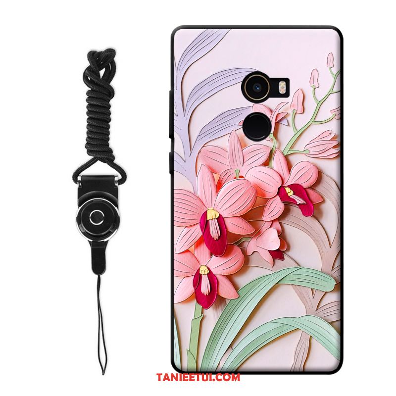 Etui Xiaomi Mi Mix 2 Osobowość Eleganckie Telefon Komórkowy, Pokrowce Xiaomi Mi Mix 2 Różowe Mały Kwiaty Beige