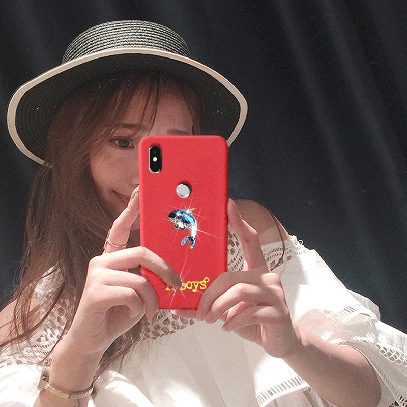 Etui Xiaomi Redmi S2 Telefon Komórkowy All Inclusive Wysoki, Futerał Xiaomi Redmi S2 Silikonowe Kreskówka Mały Beige