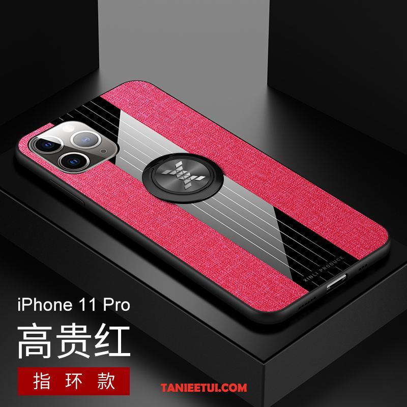 Etui iPhone 11 Pro Czerwony Netto Osobowość Tendencja, Pokrowce iPhone 11 Pro Kreatywne Ochraniacz Anti-fall