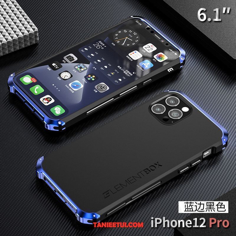 Etui iPhone 12 Pro Niebieski All Inclusive Anti-fall, Obudowa iPhone 12 Pro Telefon Komórkowy Silikonowe Nowy