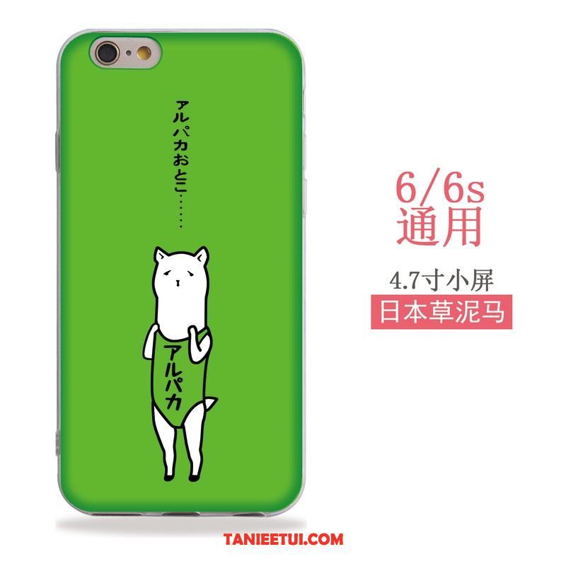 Etui iPhone 6 / 6s All Inclusive Zielony Miękki, Futerał iPhone 6 / 6s Telefon Komórkowy Japoński Silikonowe