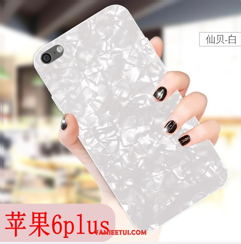 Etui iPhone 6 / 6s Plus Tendencja Shell Kreskówka, Futerał iPhone 6 / 6s Plus Silikonowe Miękki Biały