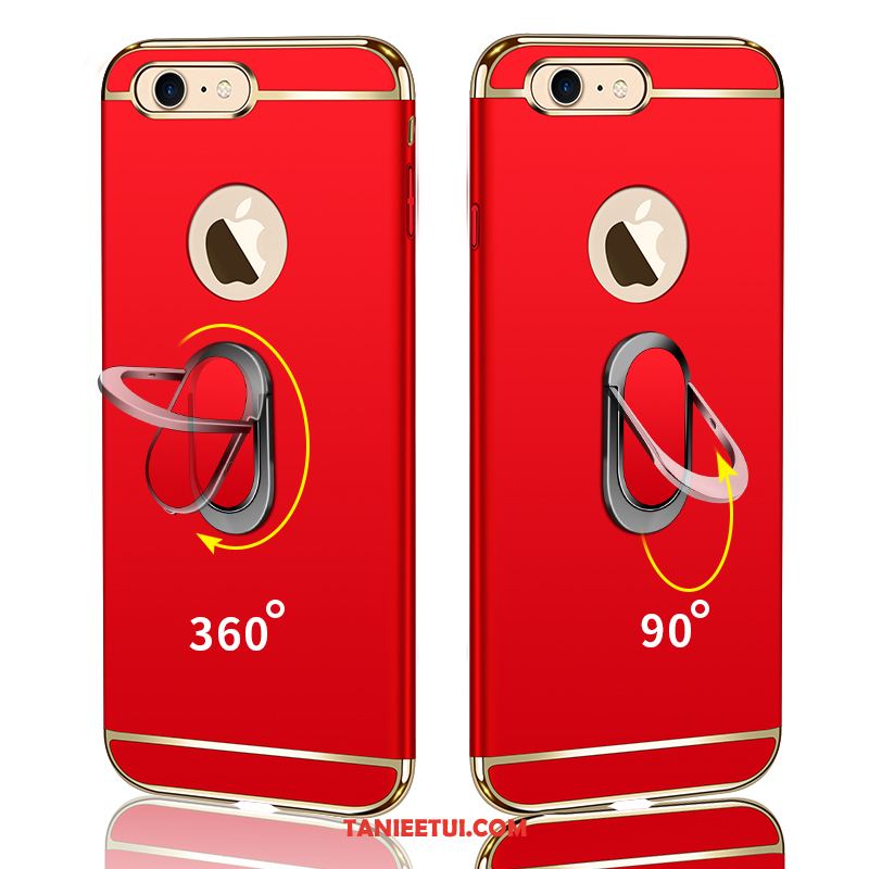 Etui iPhone 7 Czerwony Nubuku All Inclusive, Futerał iPhone 7 Nowy Anti-fall Telefon Komórkowy