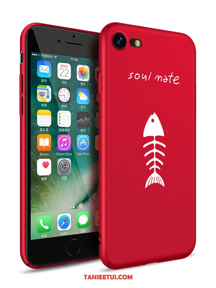 Etui iPhone 8 All Inclusive Telefon Komórkowy Modna Marka, Obudowa iPhone 8 Osobowość Wiszące Ozdoby Nubuku