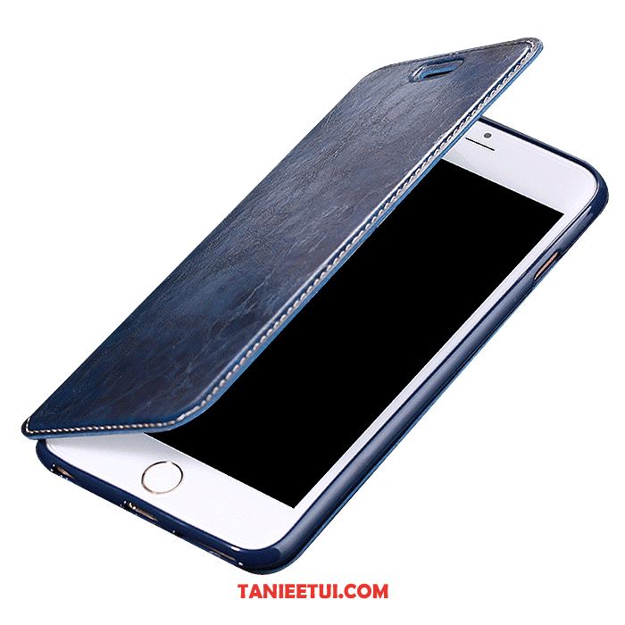 Etui iPhone 8 Anti-fall Skórzany Futerał Telefon Komórkowy, Pokrowce iPhone 8 Niebieski Ochraniacz All Inclusive