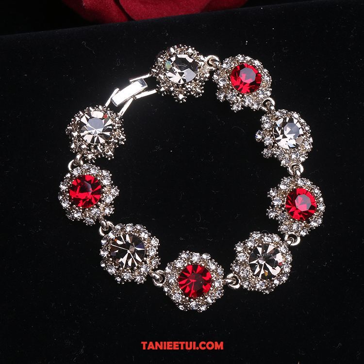 Bransoletki Damskie Damska Rhinestone Eleganckie, Bransoletki Kryształ Moda Prezent Rot