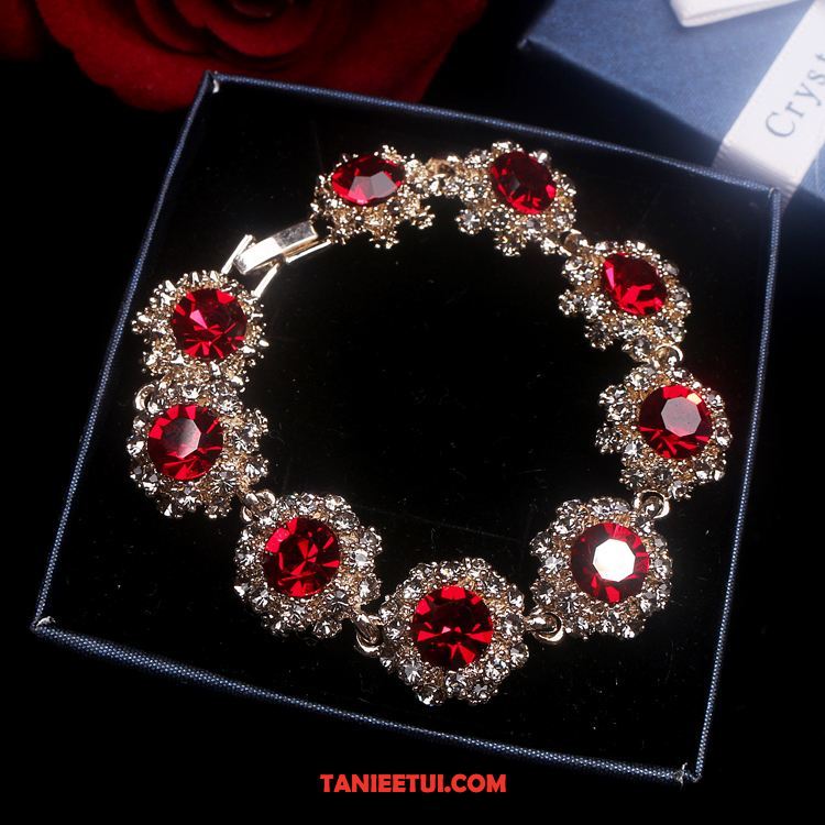 Bransoletki Damskie Damska Rhinestone Eleganckie, Bransoletki Kryształ Moda Prezent Rot