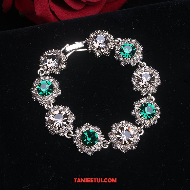 Bransoletki Damskie Damska Rhinestone Eleganckie, Bransoletki Kryształ Moda Prezent Rot