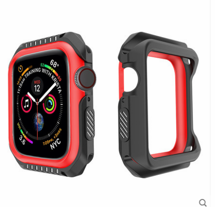 Etui Apple Watch Series 1 Anti-fall Granica Ochraniacz, Pokrowce Apple Watch Series 1 Silikonowe Niebieski